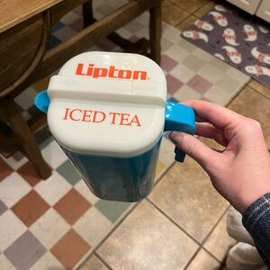 1970’s Lipton iced tea pitcher